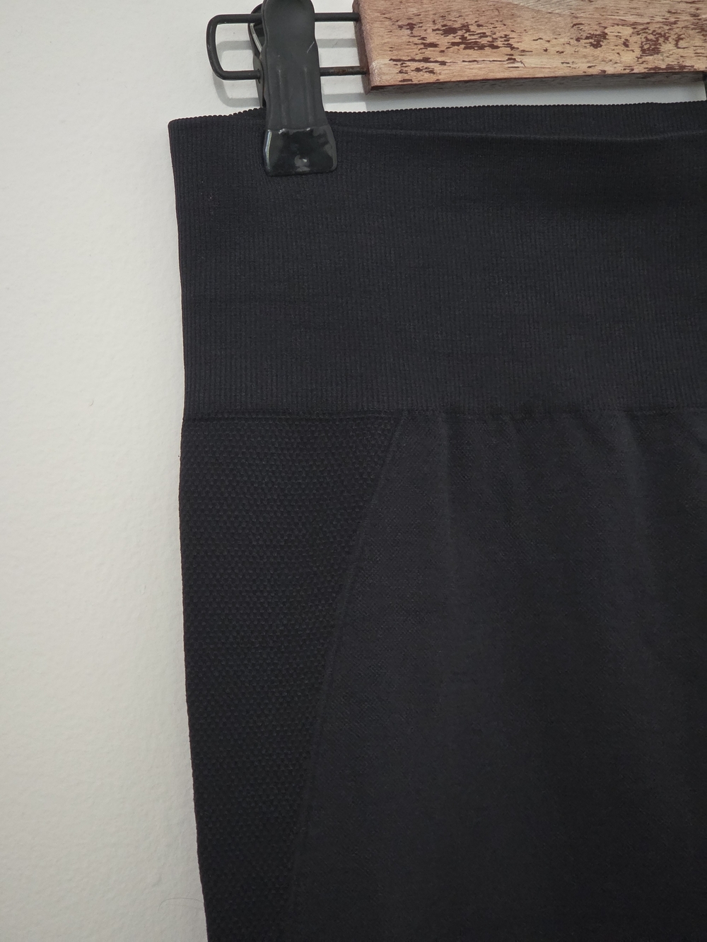 Gymshark Flex High-Waisted Seamless Leggings Black Large L - Picture 7 of 9